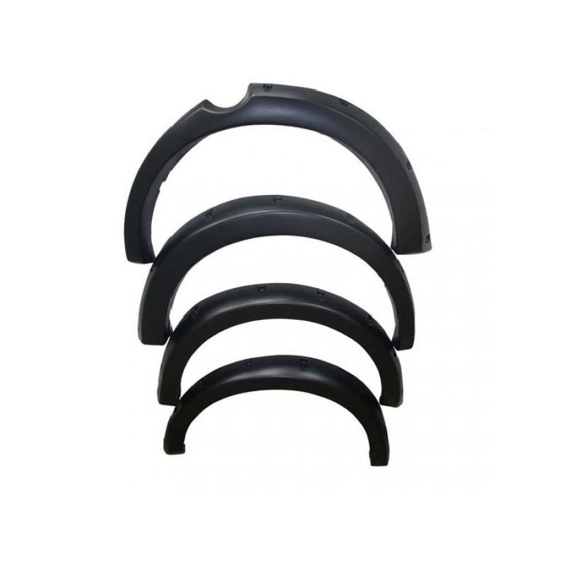 Élargisseurs d’aile Mitsubishi L200 2006 - 2015 extension d'ailes 10cm