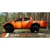 Élargisseurs d’aile Mitsubishi L200 2006 - 2015 extension d'ailes 10cm