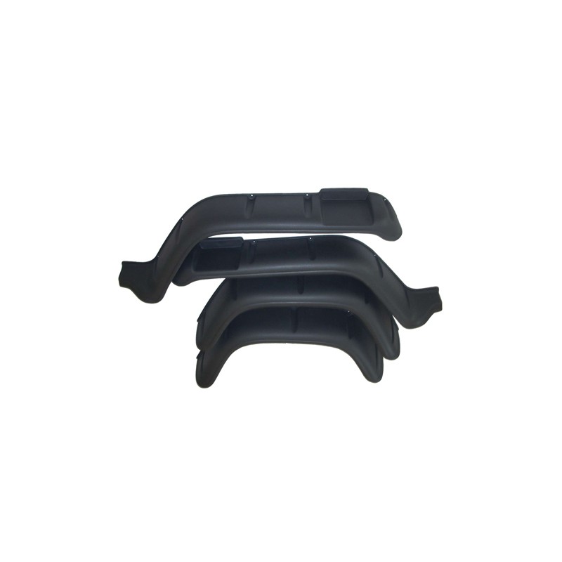 Aletines AnchosJeep Wrangler YJ 1987 - 1995 guardabarros bengalas 18cm