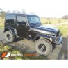 Aletines Anchos Jeep Wrangler TJ 1997 - 2006 guardabarros bengalas 20cm