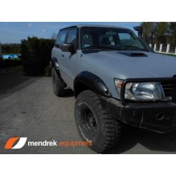 Kotflügelverbreiterung Nissan Patrol GR Y61 97-05 fender flares 3 Türer 12cm