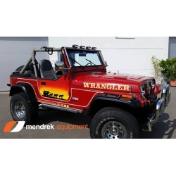 Élargisseurs d’aile Jeep Wrangler YJ 1987 - 1995 extension d'ailes 18cm