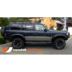 Enjoliveurs d'ailes Nissan Patrol GR Y61 97-05 exécution 5 portes extension d'ailes 12cm