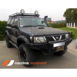 Aletines Anchos Nissan Patrol GR Y61 97-05 guardabarros bengalas versión de 5 puertas 12cm