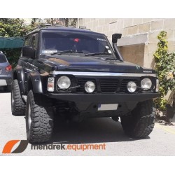 Aletines Anchos Nissan Patrol GR Y60 guardabarros bengalas 12cm