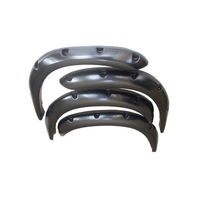 Aletines Anchos Mitsubishi L200 1996 - 2005 guardabarros bengalas 10cm