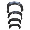 Aletines Anchos Toyota Hilux MK7 2005 - 2015 AN10, AN20, AN30 guardabarros bengalas 7,5cm
