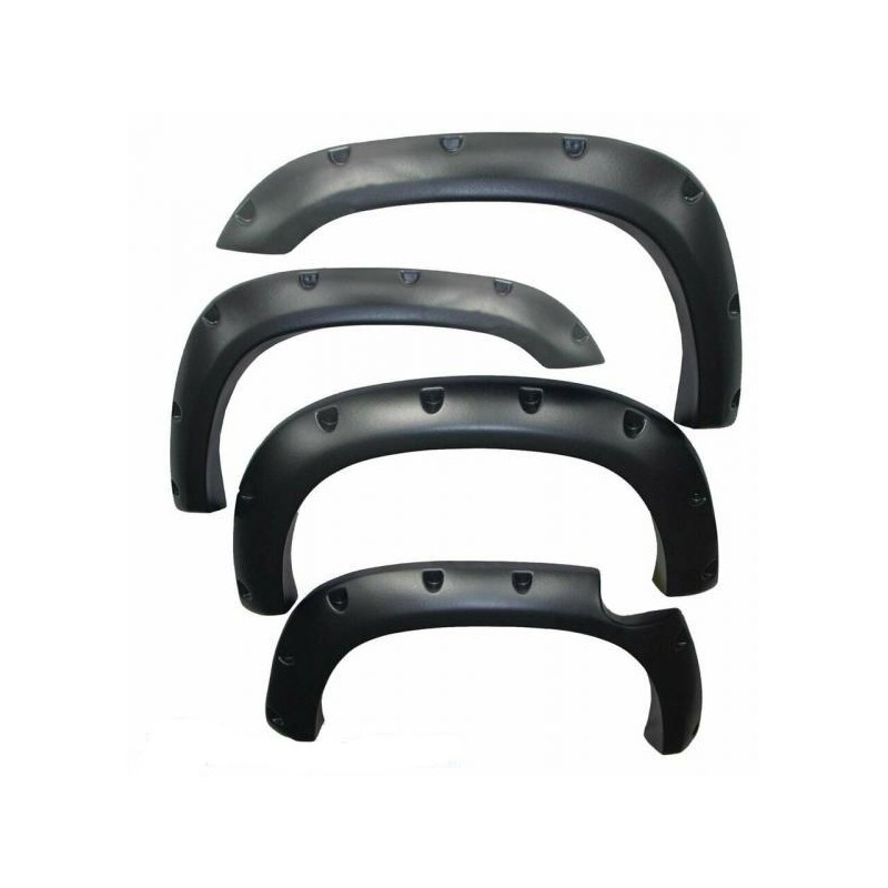 Aletines Anchos Toyota Hilux VI 107 N140 N150 N160 N170 guardabarros bengalas 10cm