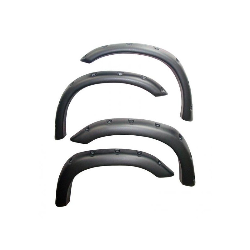Parafanghi Mitsubishi Pajero Pinin IO TR4 Shogun 98-07 fender flares esecuzione 3 porte 9cm