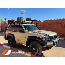 Fender flares for Nissan Patrol Y61 GU4 version 3 door ABS plastic width 10cm.