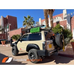 Aletines Anchos Nissan Patrol Y61 GU4 guardabarros bengalas versión de 3 puertas 10cm