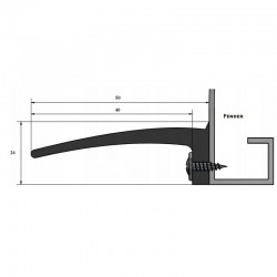 Rubber fender flares 5cm