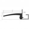 Rubber fender flares 5cm